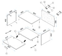 Гостиная Arta Mobilei G10 AM121 Gray фото №2 — интернет-магазин Desire.md