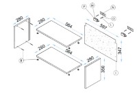 Гостиная Arta Mobilei G10 AM121 Gray фото №4 — интернет-магазин Desire.md