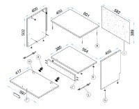 Гостиная Arta Mobilei G13 AM124 Gray фото №2 — интернет-магазин Desire.md
