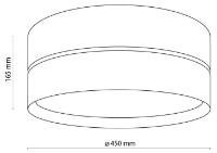 Потолочный светильник Tk-Lighting Hilton 4180 Black/Gold фото №2 — интернет-магазин Desire.md
