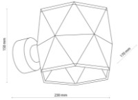 Candelabru de perete Tk-Lighting Kantoor (4787) imaginea #2 — magazin online Desire.md