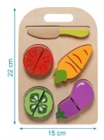 Набор овощей Tooky Toy TL143 фото №5 — интернет-магазин Desire.md