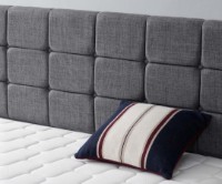 Кровать Oskar Side Dark Grey 140x190cm фото №2 — интернет-магазин Desire.md