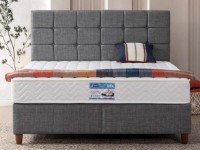 Кровать Oskar Side Dark Grey 160x200cm фото №1 — интернет-магазин Desire.md