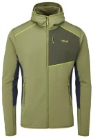 Hanorac pentru bărbați Rab Syncrino Mid Hoody M Chlorite Green imaginea #1 — magazin online Desire.md