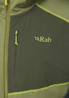 Hanorac pentru bărbați Rab Syncrino Mid Hoody M Chlorite Green imaginea #4 — magazin online Desire.md