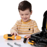 Set de scule pentru copii JCB Tool Case & Bo Drill (1415693) imaginea #2 — magazin online Desire.md