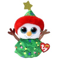 Jucărie de pluș Ty Garland Green Snowman TY37317