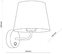 Candelabru de perete Tk-Lighting Maja (6448) imaginea #2 — magazin online Desire.md