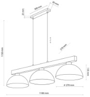 Люстра Tk-Lighting Oslo (4712) фото №2 — интернет-магазин Desire.md