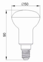 Bec IEK LLE-R50-5-230-30-E14 imaginea #2 — magazin online Desire.md