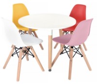 Scaun pentru copii Deco  Eames Bebe Pink imaginea #2 — magazin online Desire.md