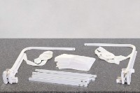 Bariera de siguranță pentru pătuț DreamBaby Prague White (G7762) imaginea #3 — magazin online Desire.md