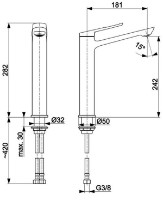 Baterie lavoar Armatura Amazonit (104748) imaginea #2 — magazin online Desire.md