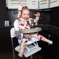 Стульчик для кормления Chipolino Lollipop Aloe (STHBL02303AL) фото №6 — интернет-магазин Desire.md