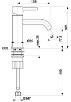 Смеситель для умывальника Armatura Neda (101956) фото №2 — интернет-магазин Desire.md
