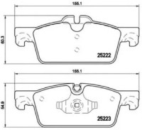 Set placute frână Brembo P 61 112 imaginea #2 — magazin online Desire.md