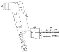 Гигиенический душ Hydro-S Evolution White (0103180) фото №2 — интернет-магазин Desire.md