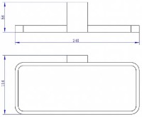Suport prosop Imprese Bitov 130300 imaginea #2 — magazin online Desire.md