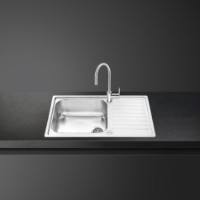 Chiuvetă de bucătărie Smeg LGR861-2 imaginea #2 — magazin online Desire.md