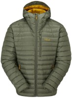 Мужская куртка Rab Microlight Alpine L Light Khaki фото №1 — интернет-магазин Desire.md