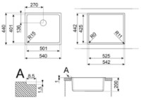 Chiuvetă de bucătărie Smeg VFU50SFR imaginea #2 — magazin online Desire.md