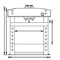 Presa hidraulica Unicraft WPP 15 TE (6300015) imaginea #2 — magazin online Desire.md