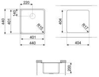 Кухонная мойка Smeg VSTR40CUX фото №2 — интернет-магазин Desire.md