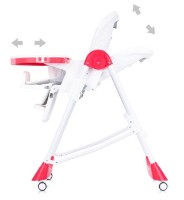 Стульчик для кормления Chipolino Bambino Poppy (STHBM02304PO) фото №5 — интернет-магазин Desire.md