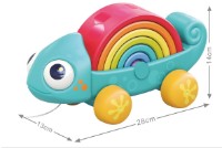 Jucarie de impins si tras Hola Toys Rainbow (HA795700)