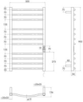 Uscător de prosoape Imprese i-Heat IHC509011120 imaginea #2 — magazin online Desire.md
