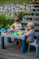 Măsuță pentru copii cu scaune Tega Baby Teggi Multifun (TI-011-173) Turquoise/Navy/Grey imaginea #3 — magazin online Desire.md