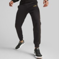 Pantaloni spotivi pentru bărbați Puma Ess+ Minimal Gold Sweatpants Fl Puma Black S (68030601)