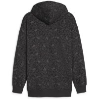 Hanorac pentru bărbați Puma Classics Paisleyluxe Aop Hoodie Fl Puma Black M imaginea #2 — magazin online Desire.md