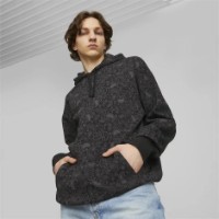 Hanorac pentru bărbați Puma Classics Paisleyluxe Aop Hoodie Fl Puma Black M imaginea #3 — magazin online Desire.md