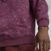 Hanorac pentru bărbați Puma Classics Paisleyluxe Aop Hoodie Fl Dark Jasper M imaginea #5 — magazin online Desire.md
