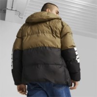 Geacă pentru bărbați Puma Power Hooded Jacket Chocolate Chip L imaginea #4 — magazin online Desire.md