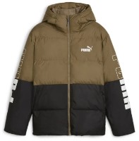 Geacă pentru bărbați Puma Power Hooded Jacket Chocolate Chip S imaginea #1 — magazin online Desire.md