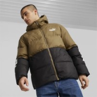 Geacă pentru bărbați Puma Power Hooded Jacket Chocolate Chip XL imaginea #3 — magazin online Desire.md