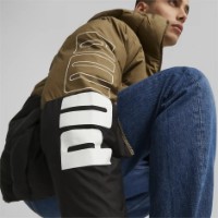 Geacă pentru bărbați Puma Power Hooded Jacket Chocolate Chip XS imaginea #5 — magazin online Desire.md