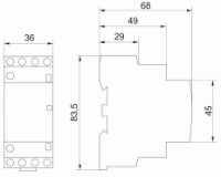 Контактор IEK MKK11-25-22 фото №2 — интернет-магазин Desire.md