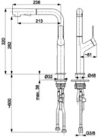 Смеситель для кухни Armatura Duero Design (112442) фото №2 — интернет-магазин Desire.md