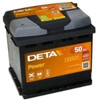 Acumulatoar auto Deta DB501 Power