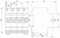 Выключатель-разъединитель IEK ВРТ-63 2P 32А