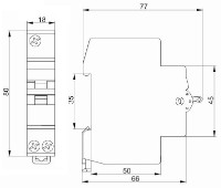 Ограничитель импульсных перенапряжений IEK MOP20-1-C фото №2 — интернет-магазин Desire.md