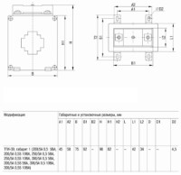 Трансформатор тока IEK ITT20-2-10-0250 фото №2 — интернет-магазин Desire.md