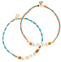 Set bijuterii pentru copii Djeco Letter Threading DJ00012