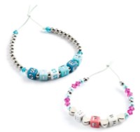 Set de realizare a bijuteriilor Djeco Perles Alphabet DJ00030 imaginea #1 — magazin online Desire.md