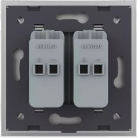 Розетка Livolo VL-C7-FCSD-2IP фото №3 — интернет-магазин Desire.md