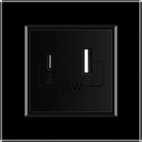 Розетка Livolo VL-C7FCUA18W.UC18W-2BP